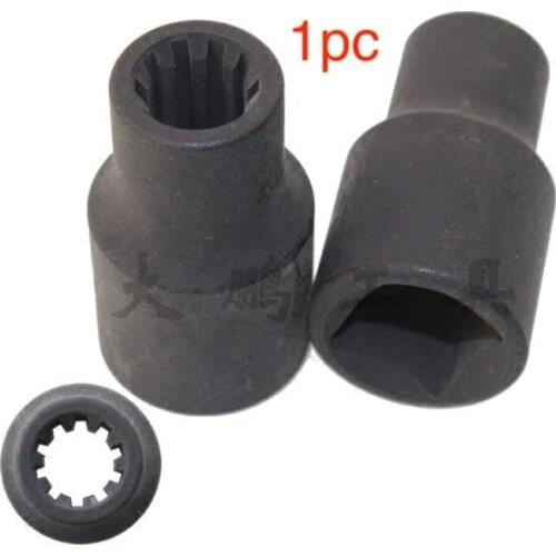 For VW New Touareg Audi Q7 Porsche Cayenne brake caliper brake pad screw disassembly sleeve tool 10 teeth