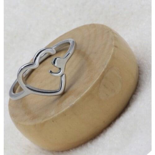 Semicolon Ring for Girl Adjustable Ring Mental Health Ring Inspirational Jewelry Love Life for Graduation Student R004-2