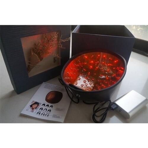 Laser Therapy Hair Growth Cap COZING Hair Loss Device Treatment COZING Hair Loss Cap Promote Hair Regrowth Cap Massage Equipment