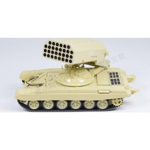 1/43 Scale DIECAST Tank SOVIET Russian Army TOS-1 Spitfire Tank Model Diecast & Toy Vehicle for Collection Gift Display Souvenir