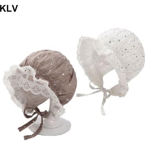 Newborn Cute Princess Cap Infant Toddler Baby Bonnet Girls Summer Sun Hat Gifts for 0-16 months