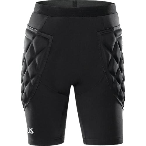 Men Soccer Shorts Goalkeepers Football Training Shorts Tights Futbol Protection Sponge Roller Skating Shorts Crash Tackles