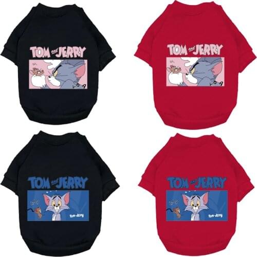 Pet Clothing Printed Small Dog Hoodie Jacket Winter Warm Pet Clothes Chihuahua Sweatshirt Puppy Cat Hooded Dog Pet Clothing