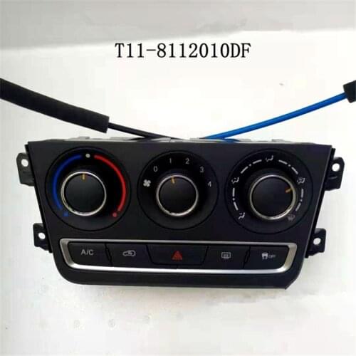 Air conditioning control panel for Chery Tiggo3 Air conditioning adjustment switch assembly T11-8112010DF/T11-8112010DT