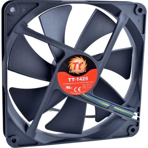 COOLING REVOLUTION HA1425L12SB-Z 14025 14mm 140mm fan 140x140x25mm 12V 0.22A Double ball bearing quiet power CPU cooling fan
