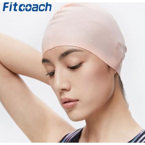 Silicone waterproof swimming cap (unisex), protect your hair and enjoy swimming