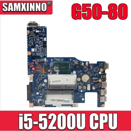 Computer System Board For Lenovo 15.6" G50-80 W/ i5-5200U 2.2GHz Motherborad NM-A362 5B20H14371