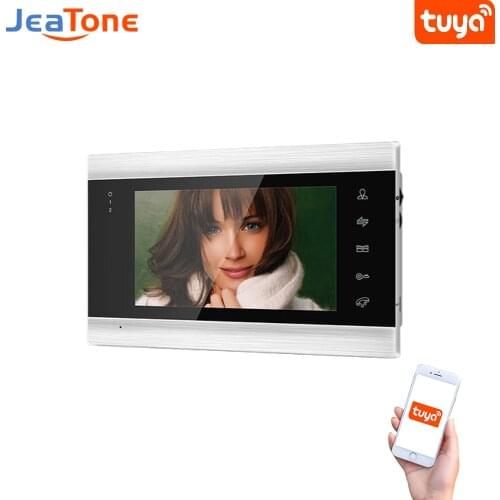 Doornanny Indoor Screen Monitor For Video Intercom System CVBS AHD 4Wires Analog Alarm Host Home Security Tuya Smart WiFi Phone