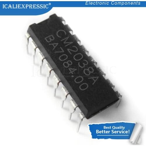 5PCS SJ2038 DIP16 J2038 DIP-16 2038 DIP CM2038 CM2038A