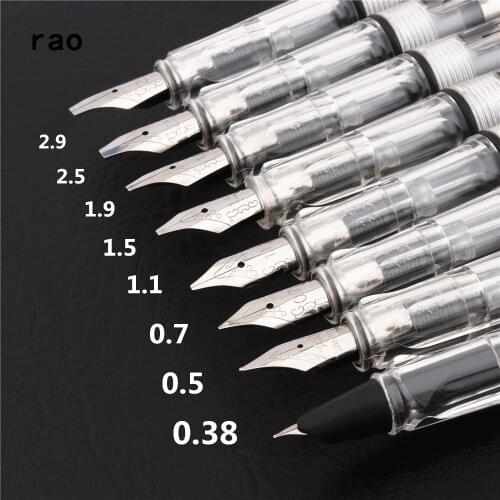 Jinhao Student school office ink pens Gothic parallel to the art flower body art Flat Tip Vinyl Tibetan Arabic Fountain Pen