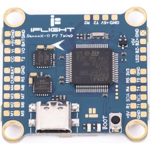 IFlight SucceX-D F7 TwinG V2.2 Flight Controller (HD Version) with USB Type-C for HD FPV system