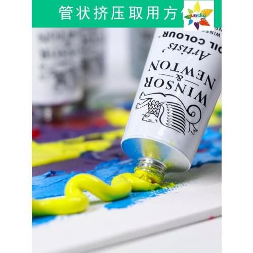 Original WINSOR＆NEWTON Artists classic oil color pigment Cover dyeing color Tubular 37 ml 125 colors single Self selected