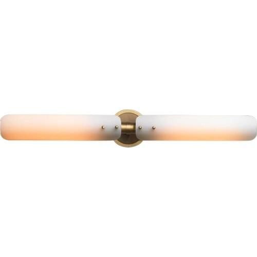 Postmodern Art Deco Copper Gold White Milimalism LED Lamp LED Light Wall lamp Wall Light Wall Sconce For Bedroom Foyer