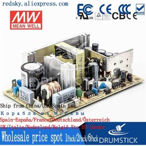 Transmit MEAN WELL Taiwan PT-6503/65A/65B/65C/65D 65W three-way output PCB bare board power supply