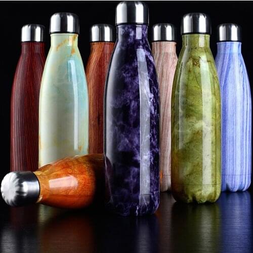 500ml Stainless Steel Thermos BPA Free Insulated Tumbler Milk Tea Cola Chilly Bottle Vacuum Flask Thermal Cup Coffee Travel Mug