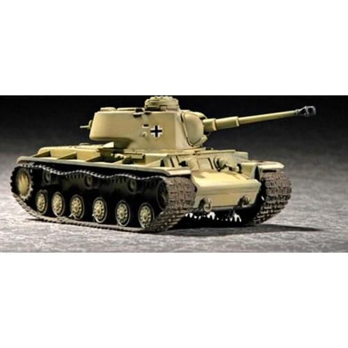 Trumpeter 07265 1/72 German Pz.Kpfw KV-1 756( r ) Tank Model Armored Kit TH07158-SMT6