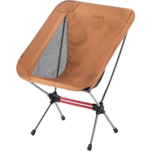 Outdoor Folding Chair Self-driving Camping Outdoor Sketch Fishing Beach Aluminum Moon Chair