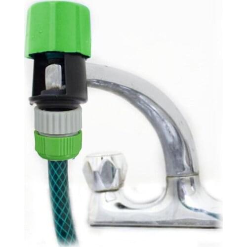 Universal Tap Garden Hose Pipe Connector MixerKitchen Garden Watering Tap To Hose Pipe Snap Connector Adaptor Tool