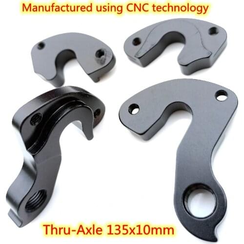 1pc Bicycle MECH dropout For Trident Thrust TRINX OEM Bike Axle Thru Quick Release carbon frame 135x10mm Gear derailleur hangers