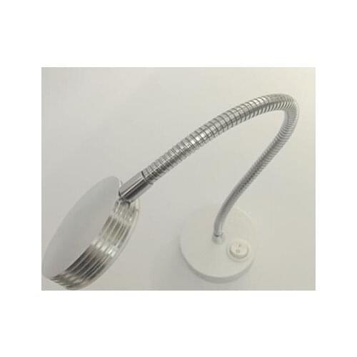 110V/220V 3W Led Gooseneck Above Bed Reading Light