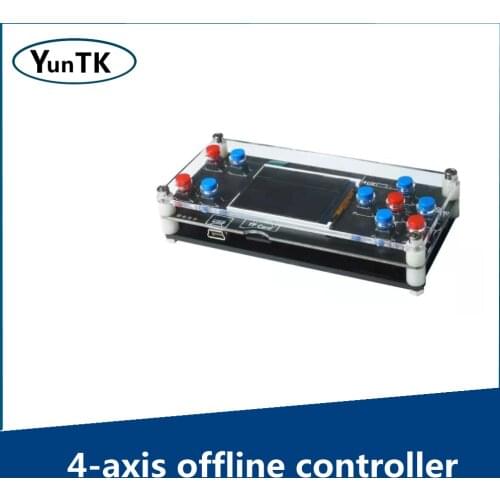 4 Axis Offline Controller, CNC30181.8 Inch X / Y / Z / A LED Module, Support SD / TF Card for CNC Engraving Machine Work