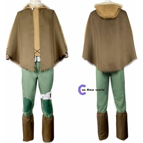 Anime To Your Eternity Manga Cosplay Costume Cloak Unisex Mangas COS Robe Gown Fancy Ball Cosplay Outfits
