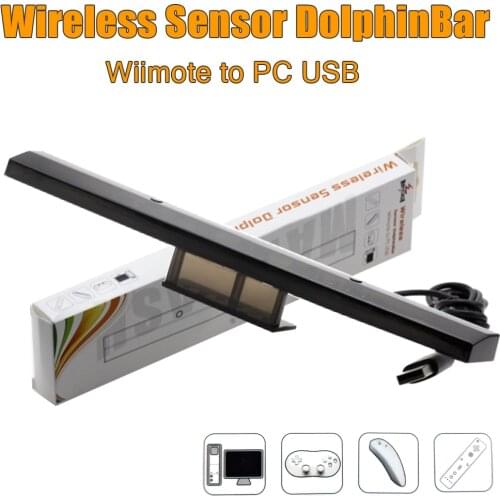MayFlash Wireless On/Off for Switch Sensor Dolphin Bar for Wii Remote Plus Controller To for Windows for PC Support-Bluetooth