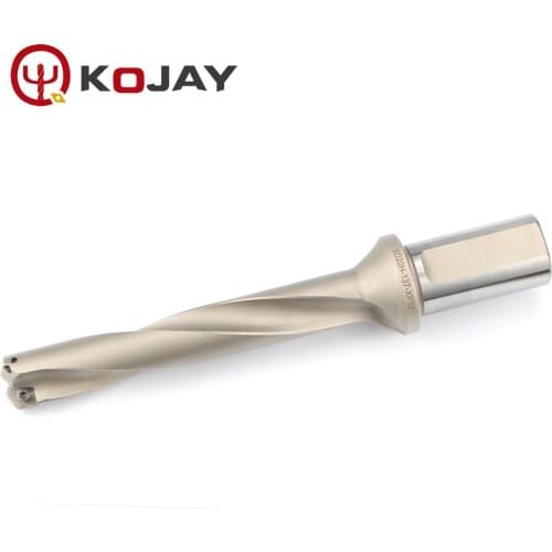 D13-24.4 Spade drill with weldon shank indexable U Drill for Carbide insert Metal Drilling CNC tools