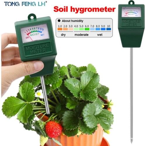 Soil Moisture Sensor Measurement Tester Moisture Hygrometer Hydroponics Gardening Plant Water Flower Soil PH Tester Light Meter
