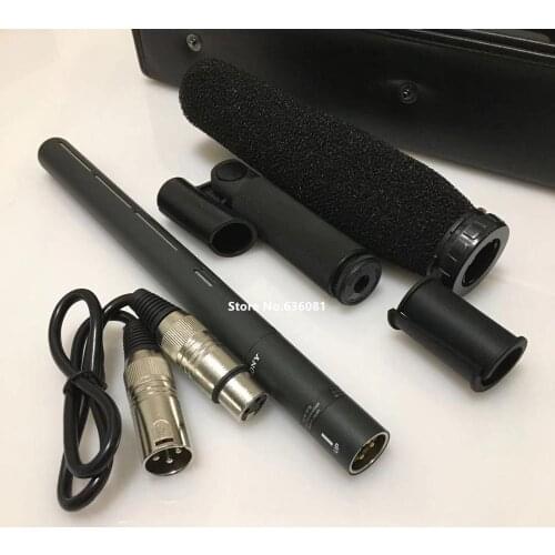 ECM-678 Short Shotgun Type Wired Electret Condenser Mic Microphone For Sony DSR-250P DSR-300A DSR-500 DSR-570WS DXC-D35WS