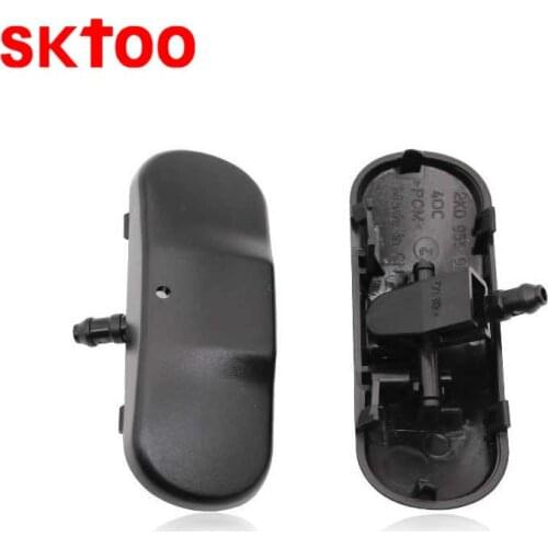 Car Front windshield cleaner Water Spray Nozzle Jet For PASSAT B6 B7 GOLF 5 MK5 6 MK6 TIGUAN TOURAN BEETLE SUPERB SEAT ALHAMBRA