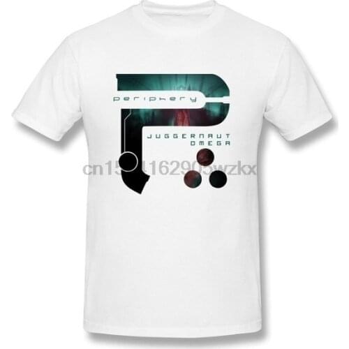 Happwan O-Neck Periphery Band Logo T-shirts For Men