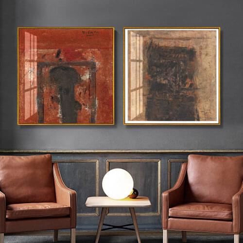 Classic Abstract Style Modern Decoration Art Canvas Print Painting Poster Wall Pictures for Living Room Home Bedroom Decor
