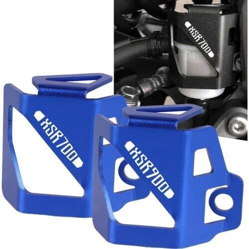 Motorcycle Rear Brake Fluid Reservoir Cap Cover Guard Protector For Yamaha XSR700 XSR900 XSR 700 900 2021 2020 2019 2018 2017