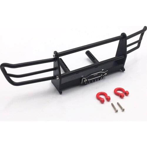 KYX Racing Metal Front Bumper 1/10 1/10 RC Crawler Car Axial SCX10 90046 Traxxas TRX-4 TRX4