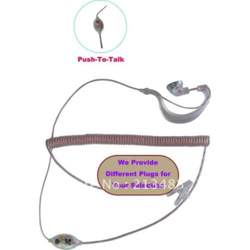 Fashionable Walkie Talkie Earpiece/Ear loop Earphone(Different Plugs for your Selection)