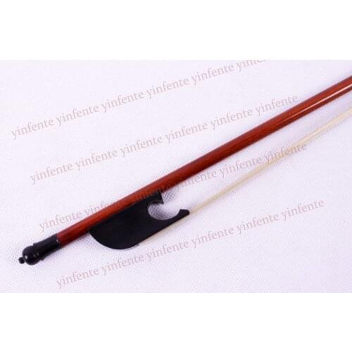 2x New 4/4 Violin Bow get quality Baroque Model Ebony Frog Brazil wood Round Stick