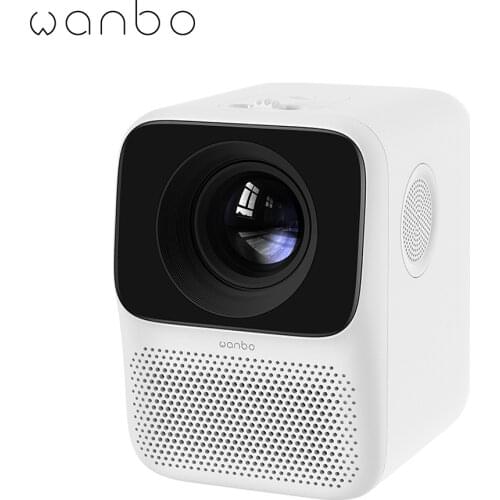 Wanbo T2 free LCD Projector LED mini Portable Projector Support Full HD 1080P Home Cinema theater TV Beamer