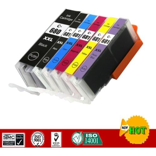 Compatible Ink cartridge for PGI-680 CLI-681 PGI680 CLI681 suit for Canon PIXMA TS8160 TS9160 etc