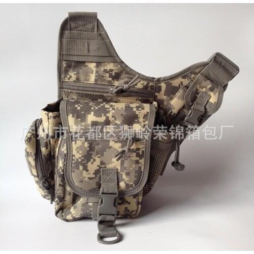30pcs/lot Super saddle bag mobile Millitary tactical gannet Backpack Messenger Bag versatile outdoor camera bag Chest Bag A16