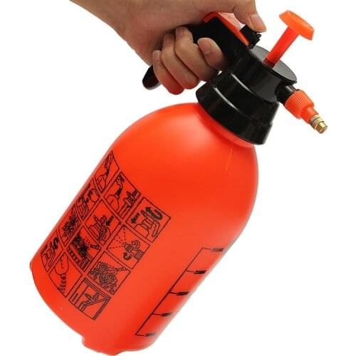 3L Air Compression Pump Watering Bottle Gardening Fertilizers Manual Air Pressure Spray Can Sprayer