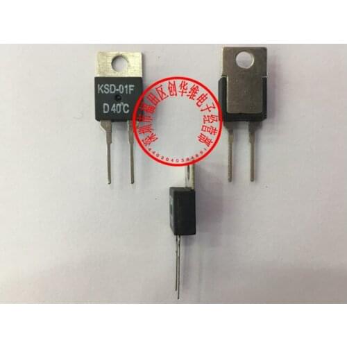 5pcs/Temperature switch Thermostat JUC-31F KSD-01F 40 Degrees Celsius Normally closed (N.C) D40C/Normally open (N.O) H40C