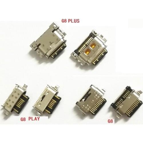 50pcs Original USB Charging Charge Port Dock Socket Connector For Motorola Moto G8 G8 Plus Play Power