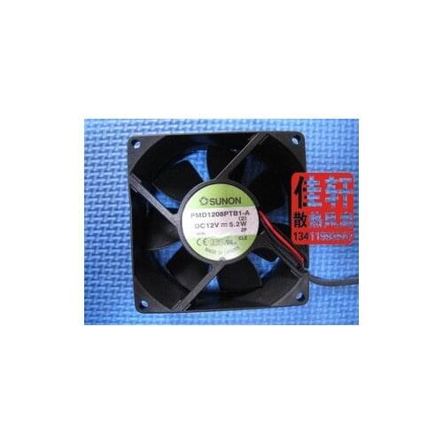 Good Quality SUNON 8CM 12V 5.2W PMD1208PTB1-A Double ball *Quality Assurance* Cooling Fan