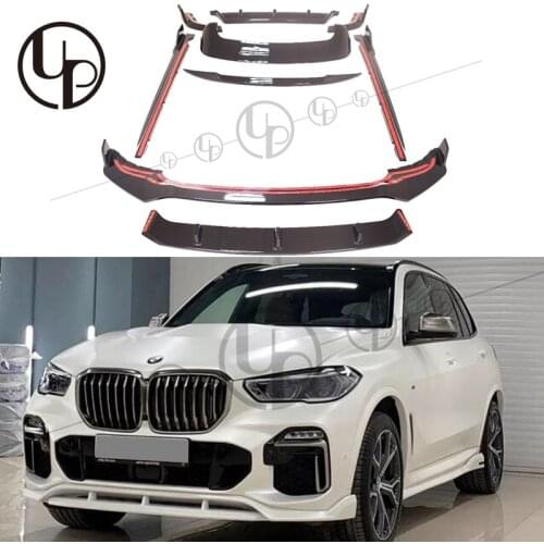 X5 G05 body kit for 2019 x5 front lip bumper rear diffuser G05 spoiler x5 g05 mbm kit
