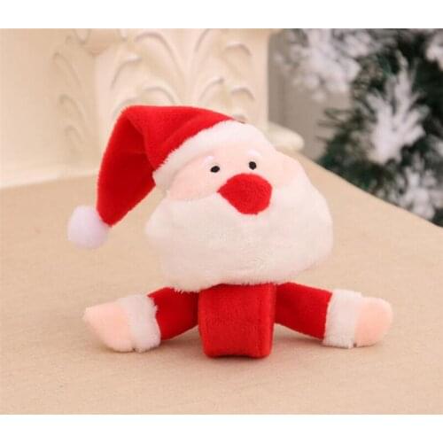 Fashion Christmas Pat Bracelet Kids Band Christmas Soft P-op Circle Wrist Gift Toys Give Children A Fun Gift Juguete De Bebe