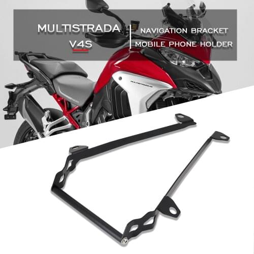 Motorcycle Mobile Phone Holder Motorcycle Mobile Support Phone Holder Navigation Bracket For DUCATI MULTISTRADA V4S 2021
