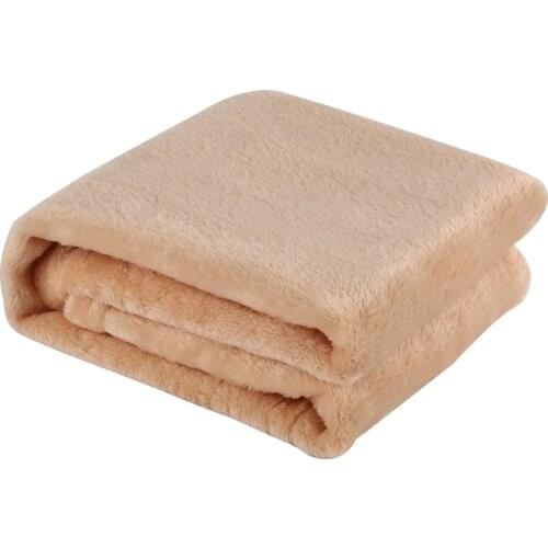 Soft and warm coral velvet blanket winter sheets bedspread sofa plaid fabric light mechanical washing flannel blanket Hot
