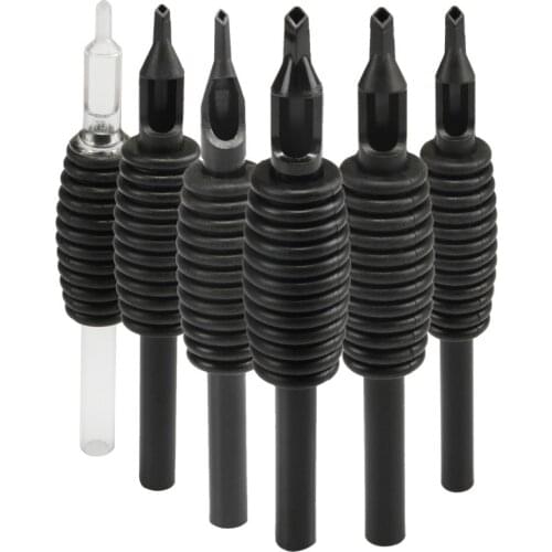 1pcs 3/5D/7D/9D/11D/14D/18D Disposable siliconeTattoo Grip Handle RL RS for Tattoo Gun Choose