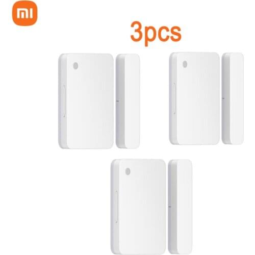 Xiaomi Mijia Smart Door & Window Sensor 2 bluetooth 5.1 Light Detection Safety Burglar Alarm Overtime Unclosed Reminder for APP